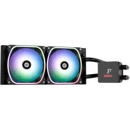 Enermax Refrigeración Líquida CPU Aquafusion II 240mm ARGB Negro Sistema Todo en Uno para Procesador