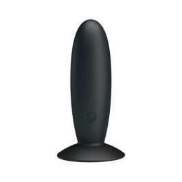 Plug Vibrador Anal Pretty Love Silicona Ventosa Negro Precio: 23.50000048. SKU: B159CEZMGP