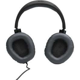 JBL Harman Quantum 100 Auriculares Gaming Over-Ear con Micrófono Extraíble, Sonido Envolvente, Negro