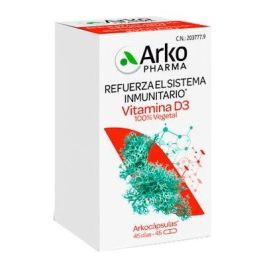 ARKOPHARMA Vitamina D3 100% Vegetal Arkocapsulas 45 Caps Precio: 15.4999999. SKU: B1CD7D37E3
