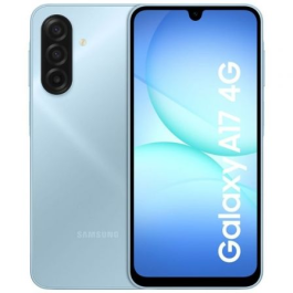 Samsung Galaxy A17 SM-A175FLBBEUB Smartphone 4GB/128GB, Pantalla 6.7" FHD+ Super AMOLED 90Hz, Cámara 50MP, Azul Precio: 217.49999986. SKU: B17DZ9AWD9