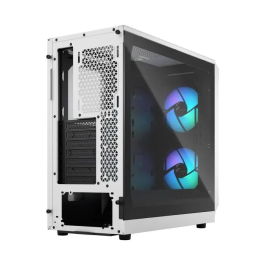 Fractal Design Focus 2 RGB White Torre para PC con Ventana de Vidrio Templado y Control RGB