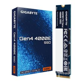 Gigabyte 4000E 500GB PCI-E 4.0 NVMe 1.4 SSD 3600MB/s Lectura 3000MB/s Escritura M.2 2280