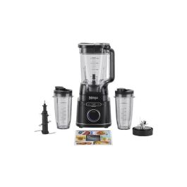 Ninja TB301EU Detect Power Mixer Pro 2 en 1 Batidora de Vaso, 2.1L, 1200W, Picahielos, Negra