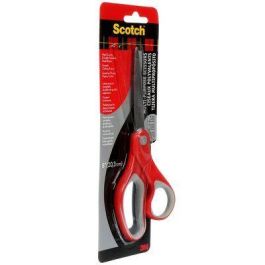 Scotch 7000081639 Tijeras Confort Acero Inoxidable 20cm Mango Ergonómico Ambidextro