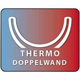 GSW GSW4005643552387 Ensaladera térmica de doble pared, 20 cm, de acero inoxidable
