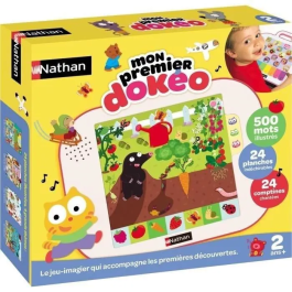 Nathan NAT3262190003132 MI PRIMER DOKEO 2024 Juego de imágenes Conversaciones y descubrimientos divertidos