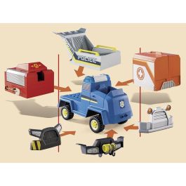 Playmobil Duck On Call Vehículo de Emergencia Policía con Figura y Accesorios para Niños a partir de 3 Años