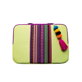 Wondee Funda Portátil Universal 12 Pulgadas Limonada Acolchada Cremallera Estilo Arte Autenticidad Ligera Protectora Compatible Vam Vam