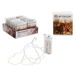 Tira LED 10 luces 90 cm Giftdecor - Transparente, 7.5x2.2x8.5 cm (48 Unidades) Precio: 94.79000003. SKU: S3608306