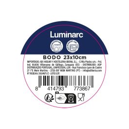 Bandeja Porcelana Bodo Luminarc 23 X 10 cm (36 Unidades)