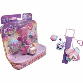 Goliath Llavero Deluxe Clickeez GOL8720077343238 con 1 cubo, 4 clickeez y 3 dijes para coleccionar. Edades 6+