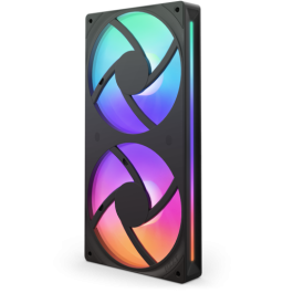 NZXT RF-U24HF-B1 Sistema de Refrigeración para Ordenador Ventilador 240mm Negro Iluminación LED