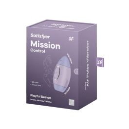 Satisfyer Mission control double air pulse vibrador violeta Satisfyer Mission control double air pulse vibrador violeta
