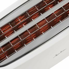 Jata Tostador JETT1584 Ranuras Largas Dobles Centrado Automático 7 Niveles 1400W Blanco