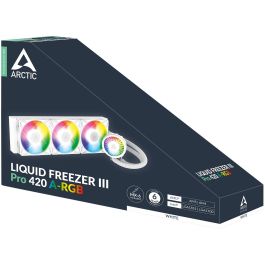 ARCTIC Liquid Freezer III Pro 420 A-RGB (White) Sistema de refrigeración líquida todo en uno con iluminación RGB para procesador