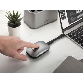 ViewSonic VB-WPS-001 Botón Inalámbrico Duplicación Pantalla USB-C 1080p Wi-Fi Dual Banda Multiplataforma para Presentaciones