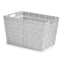 Cesta de Tela Kipit Grande Blanco 35x20x25 cm - Poliéster, 10 litros (12 Unidades) Cesta de Tela Kipit Grande Blanco 35x20x25 cm - Poliéster, 10 litros (12 Unidades)
