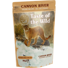 Taste of the Wild Feline Canyon River Chunks In Gravy Pouch Alimento Húmedo para Gatos 12x85 gr Precio: 17.5000001. SKU: B15ZGWDYCL