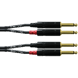 Cable De Audio Jack Doble Mono 1,5 M Cable De Audio Jack Doble Mono 1,5 M