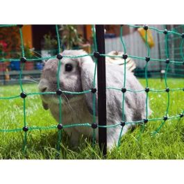 Kerbl KER4018653017760 RabbitNet Red para Conejos 25m 65cm Doble Punta Verde