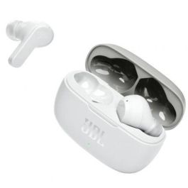 Auriculares Bluetooth con Micrófono JBL JBLW200TWSWHT Blanco Auriculares Bluetooth con Micrófono JBL JBLW200TWSWHT Blanco