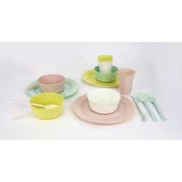 Set de 4 vasos PP Pastel de la marca Dem (24 Cajas) Set de 4 vasos PP Pastel de la marca Dem (24 Cajas)