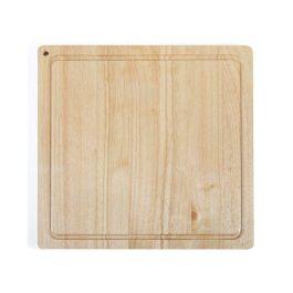 Livoo MES141 Tabla de Cortar Madera de Caucho Tamaño XXL 46x46cm con Ranura Integrada Precio: 34.95000058. SKU: B16AC3Y6P6