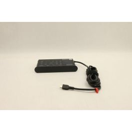Lenovo 135W USB-C power adapter with adjustable voltage levels of 20V, 15V, 9V, and 5V, designed for Lenovo laptops. Lenovo 135W USB-C power adapter with adjustable voltage levels of 20V, 15V, 9V, and 5V, designed for Lenovo laptops.