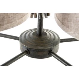 DKD Home Decor Lámpara Techo Gris Beige 55 x 100 x 55 cm