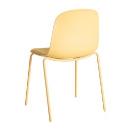 Silla Amarillo Pp-Metal Interior 46 X 51 X 85 cm