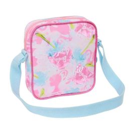 Bolso Bandolera Barbie Painterly Rosa Azul cielo 16 x 18 x 4 cm