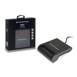 Conceptronic Lector de Tarjeta DNIe USB 2.0 - Compatible con eID, DNIe, ISO7816 Clase A/B/C, Windows, Mac OS X