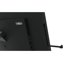 Lenovo T24mv-30 Monitor 23.8" (60.5cm) Full HD IPS 75Hz 4ms HDMI DP USB-C con Altavoces y Cámara Web Negra