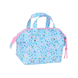 Neceser de Viaje Vicky Martín Berrocal Paraíso Rosa Azul claro 26.5 x 17.5 x 12.5 cm