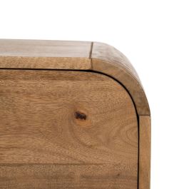 Mueble Auxiliar Natural Madera de Mango 80 X 40 X 80 cm