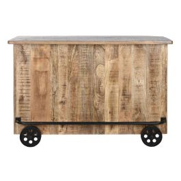 Mueble Bar Vintage DKD Home Decor Natural Negro 53 x 100 x 145 cm Mueble Bar Vintage DKD Home Decor Natural Negro 53 x 100 x 145 cm