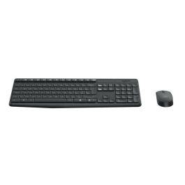 Logitech Mk235 Teclado y Mouse Inalámbricos, Wireless, Duración de Pilas Prolongada