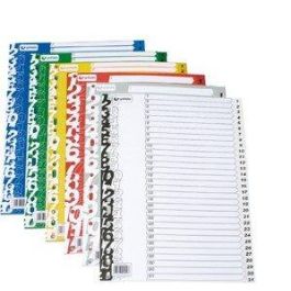Indice Grafoplas Pp Numerico Fº Pestañas 1-31 16 Taladros Gris 10 unidades Precio: 31.78999967. SKU: B1GE95FXJ8