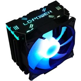 LC-Power LC-CC-120-ARGB-PRO Enfriador CPU 12cm ARGB para Intel 1700/1150/1151/1156/1366 y AMD (58 CFM, 180W TDP)