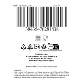Vaso Chiquito 230 cc Taska - La Mediterranea (12 Unidades) Vaso Chiquito 230 cc Taska - La Mediterranea (12 Unidades)