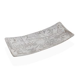 Centro De Mesa Rectangulo Blanco Con Flores Versa 16X4CM (4 Unidades) Precio: 17.89000004. SKU: B1FPP2WQHJ
