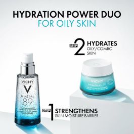 Vichy MINÉRAL 89 gel sorbete mate hidratante 48H con ácido hialurónico, 50 ml - Hidratación intensiva y efecto matificante Vichy MINÉRAL 89 gel sorbete mate hidratante 48H con ácido hialurónico, 50 ml - Hidratación intensiva y efecto matificante