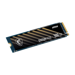 MSI Spatium M450 PCIe 4.0 NVMe M.2 500GB V1 SSD - S78-440K380-P83, 3000 MB/s Lectura, 2000 MB/s Escritura, 3D NAND