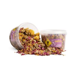 Miniorycs Snack Orycs Prado 50gr Alimento Complementario Conejos Roedores 100% Natural 40% Rosa 40% Caléndula Precio: 5.2998. SKU: B1DK8KN2EB