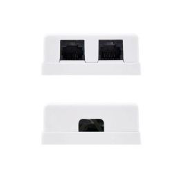 Roseta Superficie Red NANOCABLE 10.21.1502 Blanco