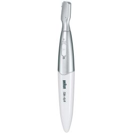 Braun FG 1100 Silk-épil Depiladora de Precisión 3 en 1 para Facial y Zonas Sensibles Plata/Blanco