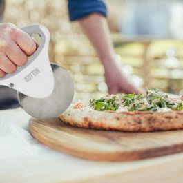 Quttin Cortapizza de Acero con Mango Soft, 13x16 cm, 143 grs (12 Unidades)