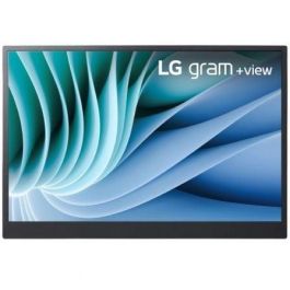 LG 16MR70 Monitor Portátil 16" WQXGA IPS DCI-P3 99% para portátil/móvil USB-C, 670g, Giro automático Negro/Plata LG 16MR70 Monitor Portátil 16" WQXGA IPS DCI-P3 99% para portátil/móvil USB-C, 670g, Giro automático Negro/Plata
