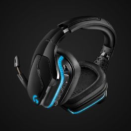 Logitech G935 Auriculares Gaming Inalámbricos 7.1 con Sonido Envolvente DTS Headphone:X 2.0, Micrófono Retráctil, RGB Lightsync, Compatibles con PC, Móvil y Consolas